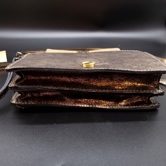 🎁🔥Patricia Nash Metallic Exotic Lizard Lanza - Picture 10 of 14